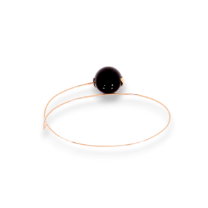 Bracciale Tutto Tondo in oro rosa 9k con onice